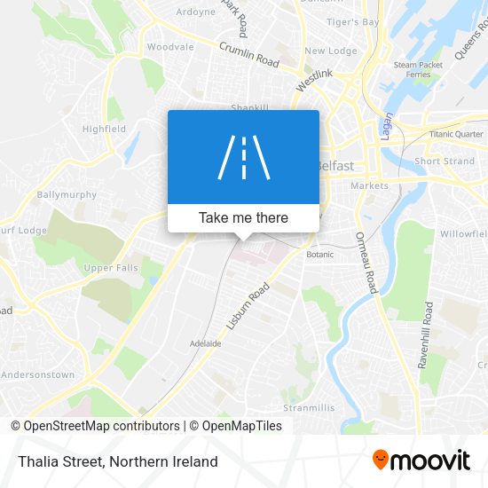 Thalia Street map