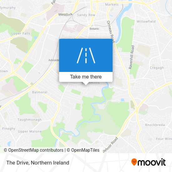 The Drive map