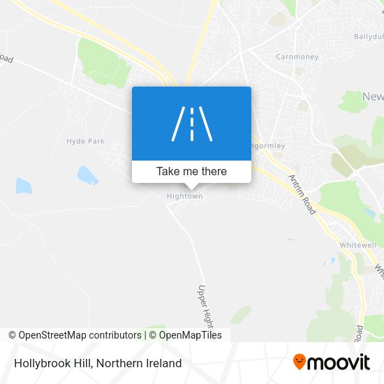 Hollybrook Hill map