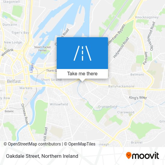 Oakdale Street map