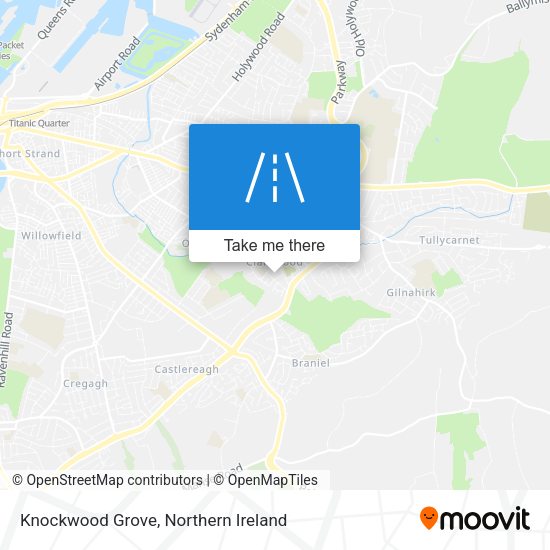 Knockwood Grove map