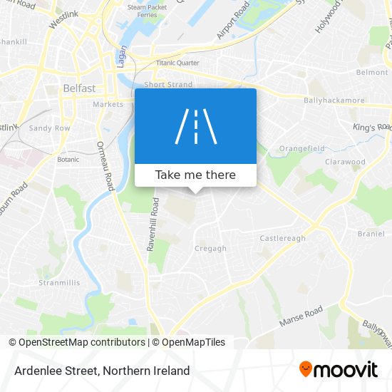 Ardenlee Street map