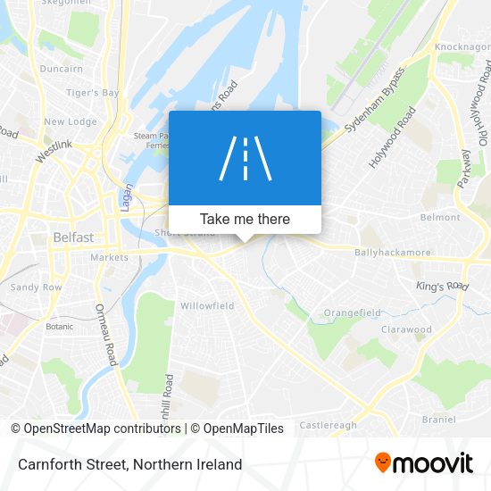 Carnforth Street map