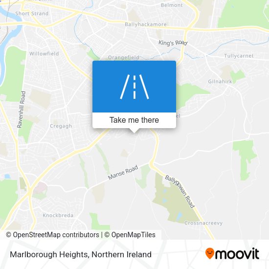 Marlborough Heights map