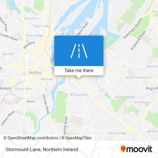 Stormount Lane map