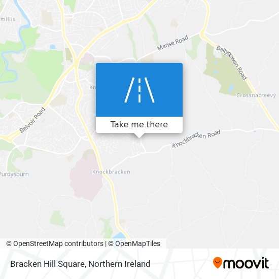 Bracken Hill Square map
