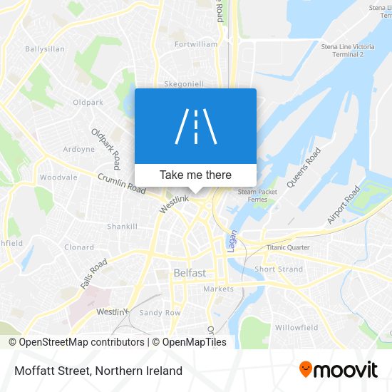 Moffatt Street map