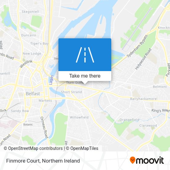 Finmore Court map