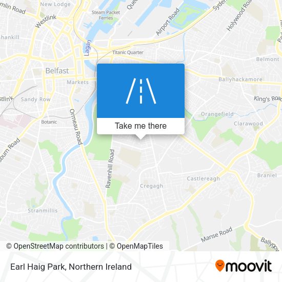 Earl Haig Park map