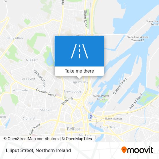 Liliput Street map