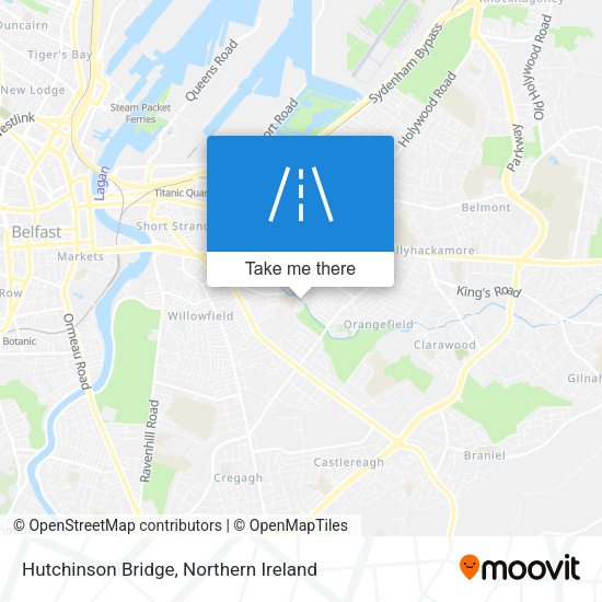 Hutchinson Bridge map