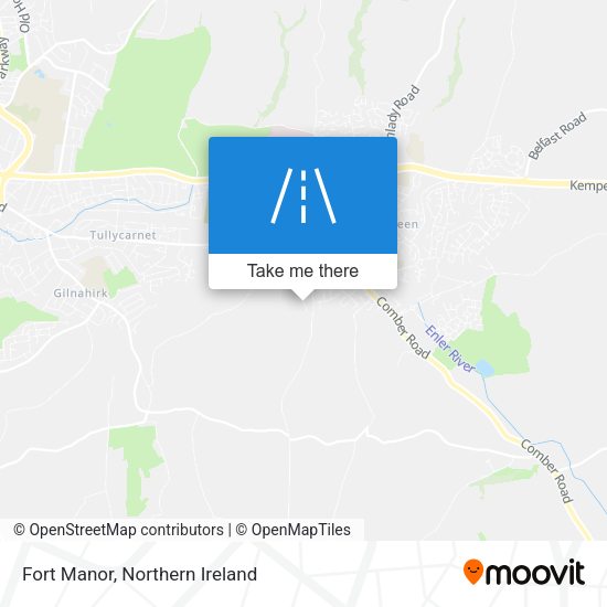 Fort Manor map