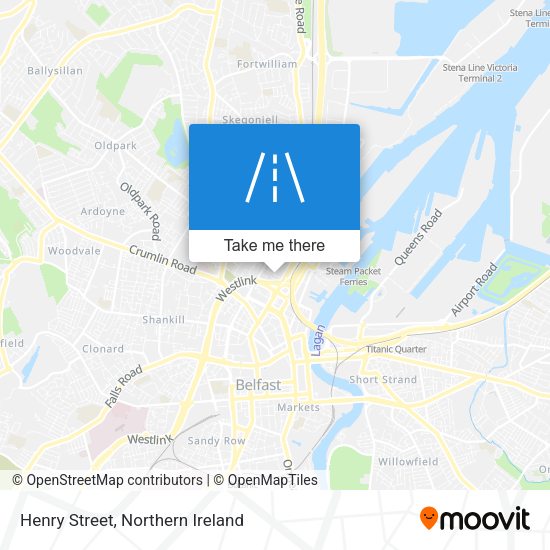 Henry Street map