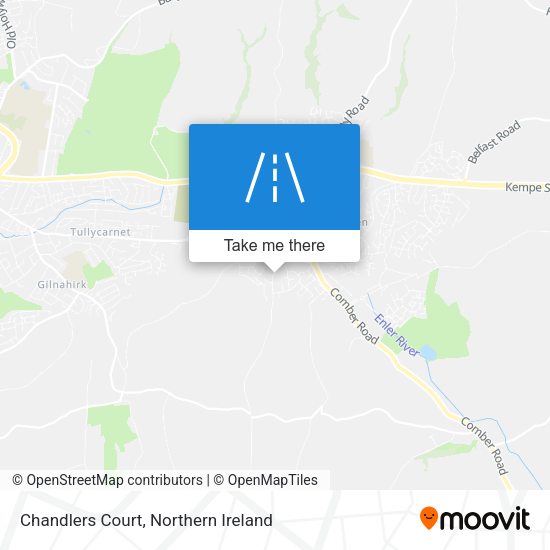 Chandlers Court map