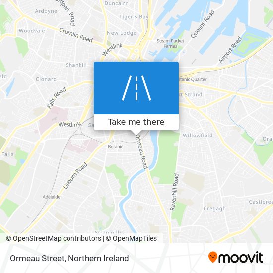 Ormeau Street map