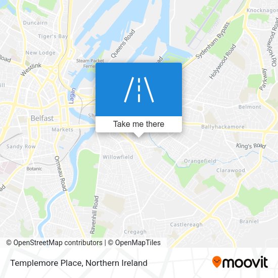 Templemore Place map
