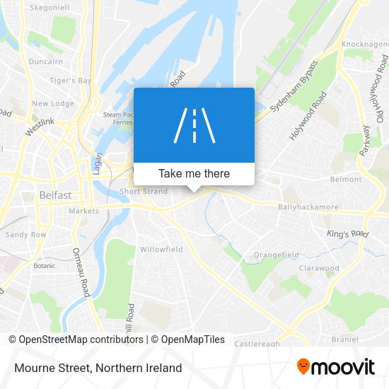 Mourne Street map