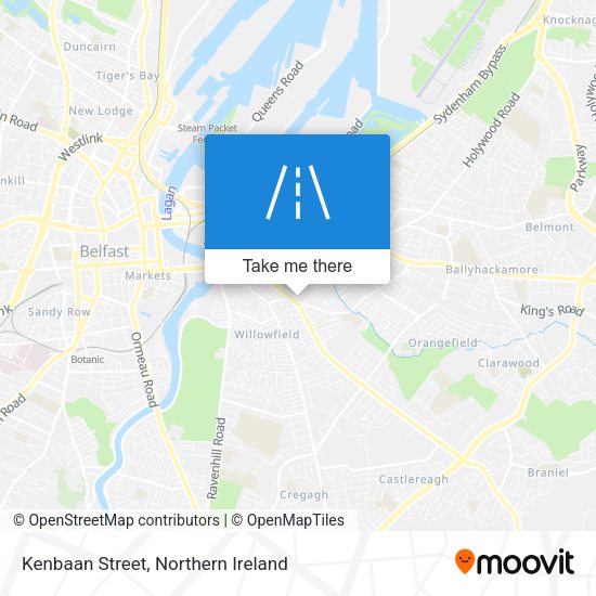 Kenbaan Street map