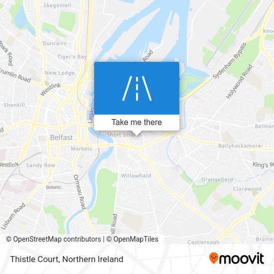 Thistle Court map