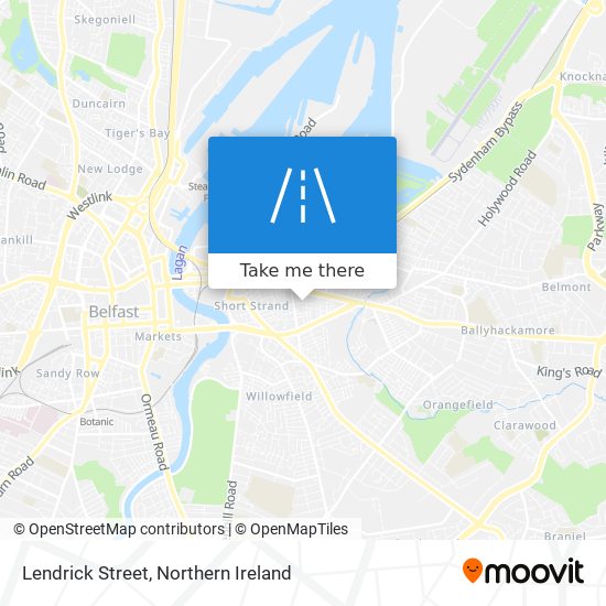 Lendrick Street map