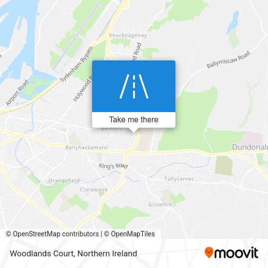 Woodlands Court map