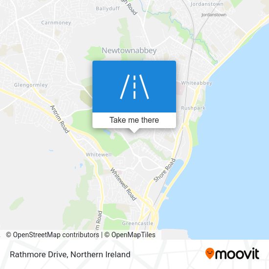 Rathmore Drive map