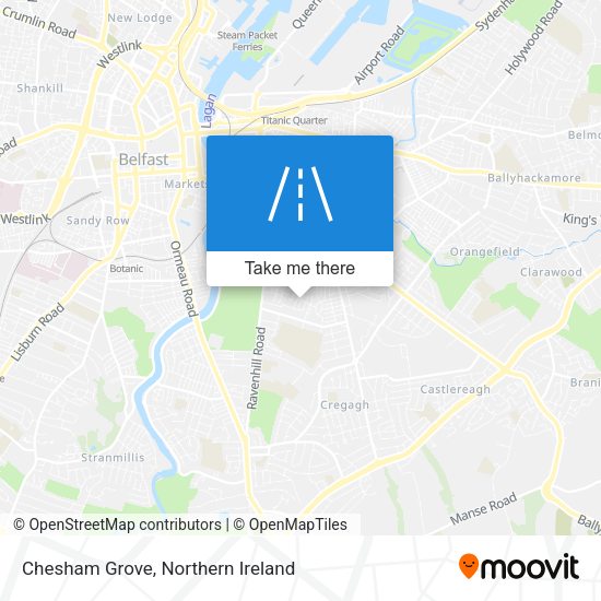 Chesham Grove map