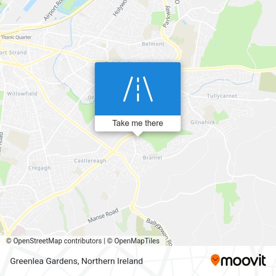 Greenlea Gardens map