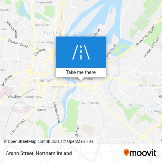 Arann Street map