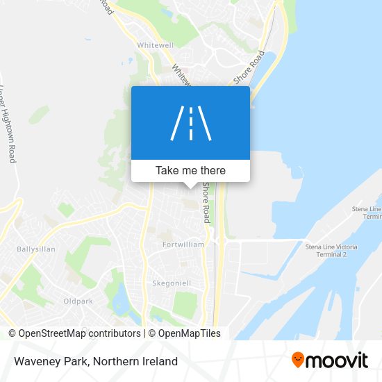 Waveney Park map