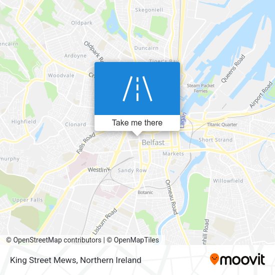 King Street Mews map