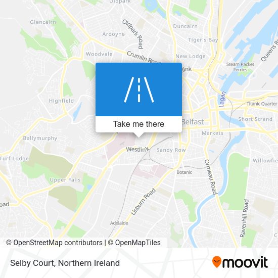 Selby Court map