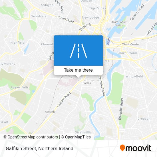 Gaffikin Street map
