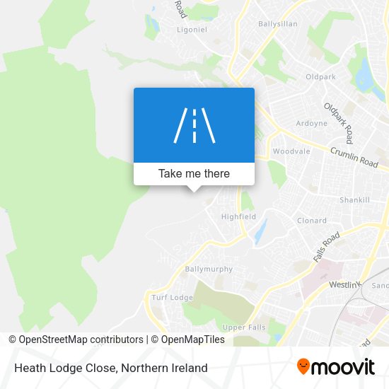 Heath Lodge Close map