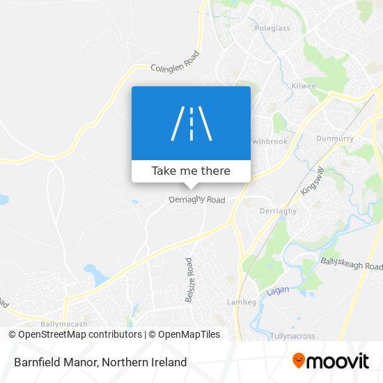 Barnfield Manor map
