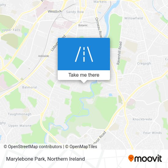 Marylebone Park map