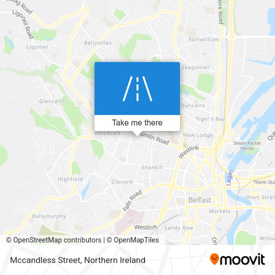 Mccandless Street map