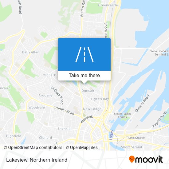 Lakeview map