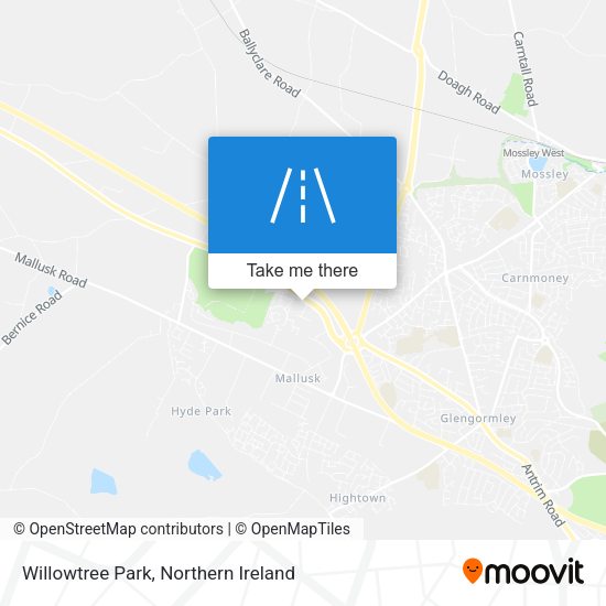 Willowtree Park map