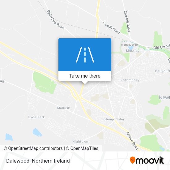 Dalewood map