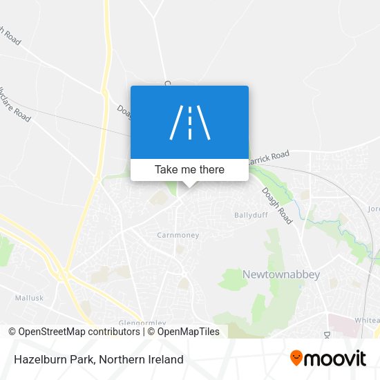 Hazelburn Park map
