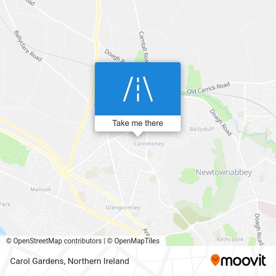Carol Gardens map