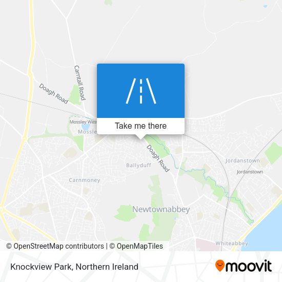 Knockview Park map