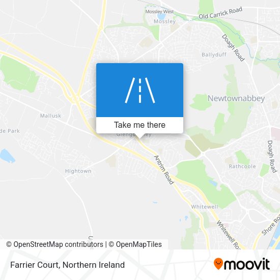 Farrier Court map