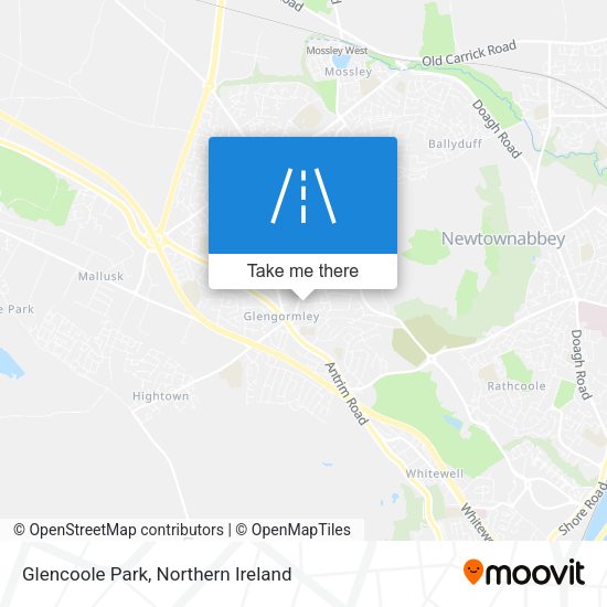 Glencoole Park map