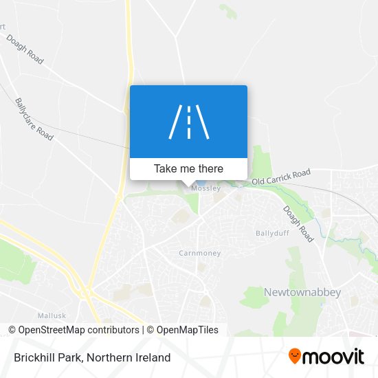 Brickhill Park map