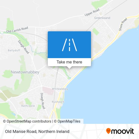 Old Manse Road map