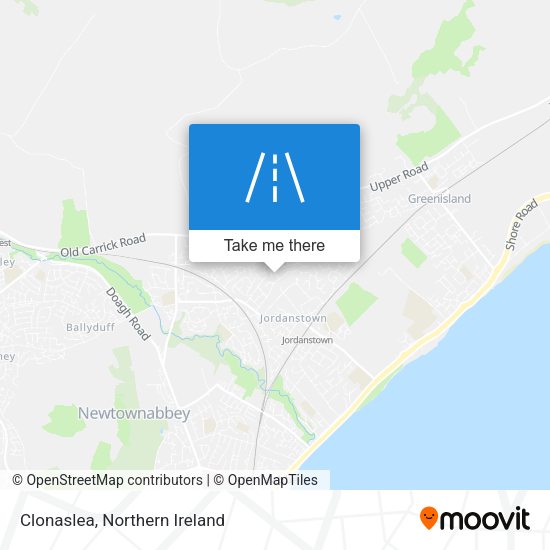 Clonaslea map
