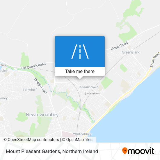 Mount Pleasant Gardens map