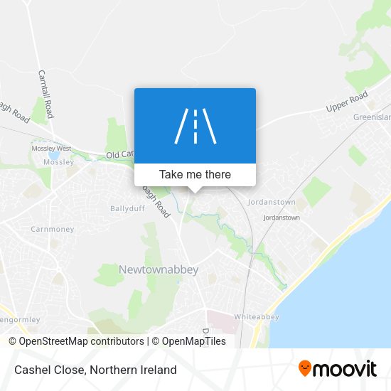 Cashel Close map